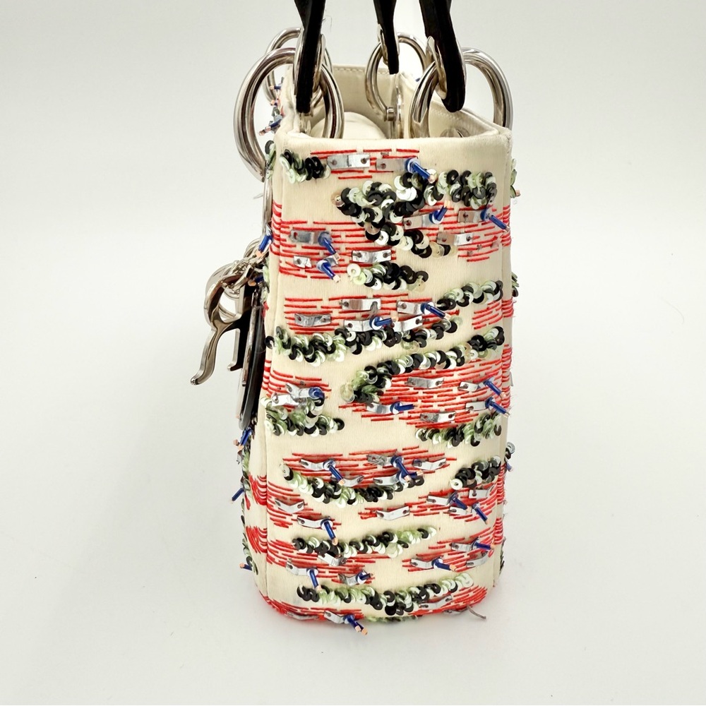 Lady Dior Satin Mini Christian Dior Bag - Picture 5 of 9